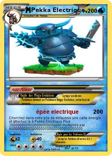 Pokemon Pekka Electrique