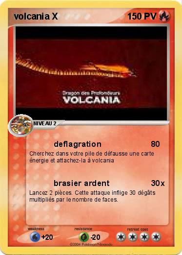 Pokemon volcania X