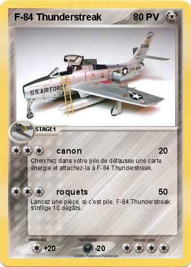 Pokemon F-84 Thunderstreak