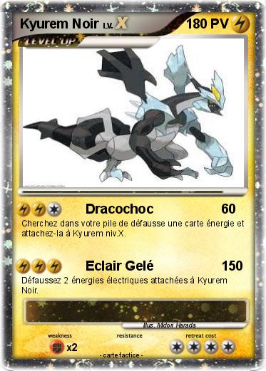 Carte pokemon noir 2