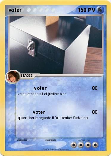 Pokemon voter