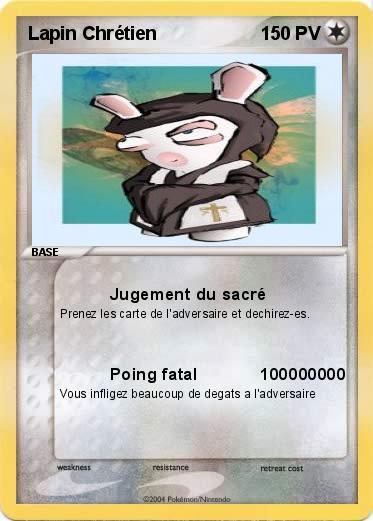Pokemon Lapin Chrétien