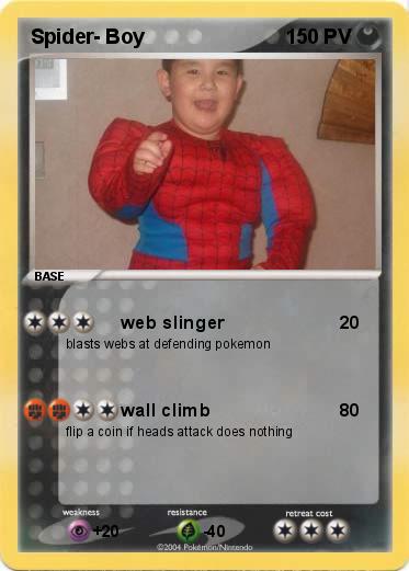 Pokemon Spider- Boy