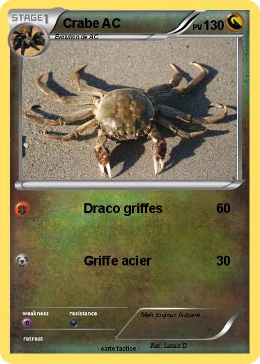 Pokemon Crabe AC