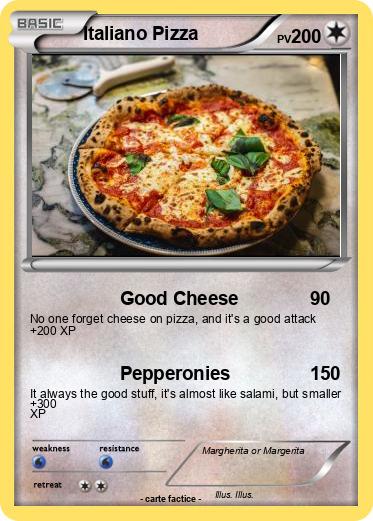 Pokemon Italiano Pizza