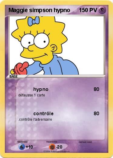 Pokemon Maggie simpson hypno