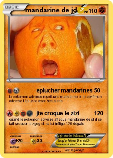 Pokemon mandarine de jd