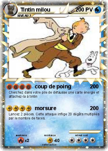 Pokemon Tintin milou