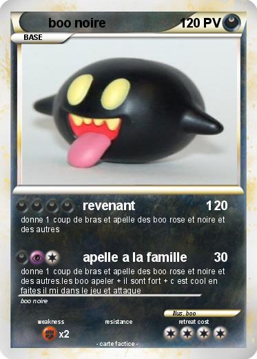 Pokemon boo noire