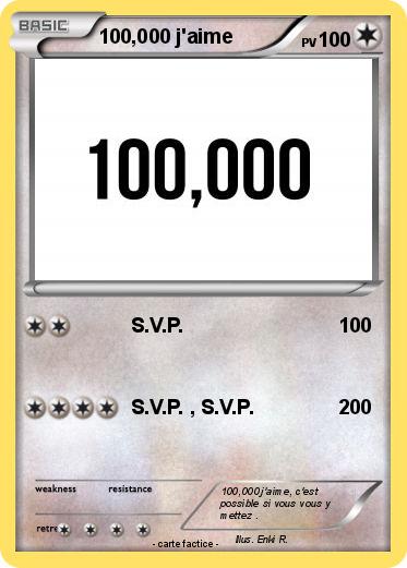 Pokemon 100,000 j'aime
