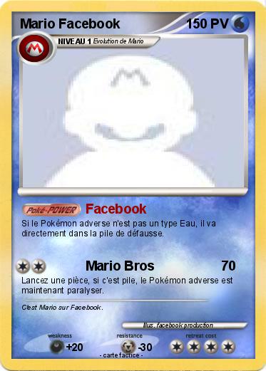 Pokemon Mario Facebook
