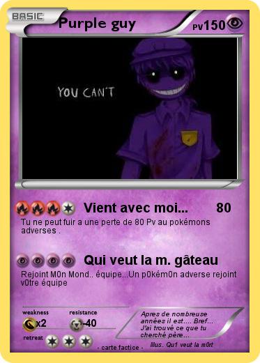 Pokemon Purple guy