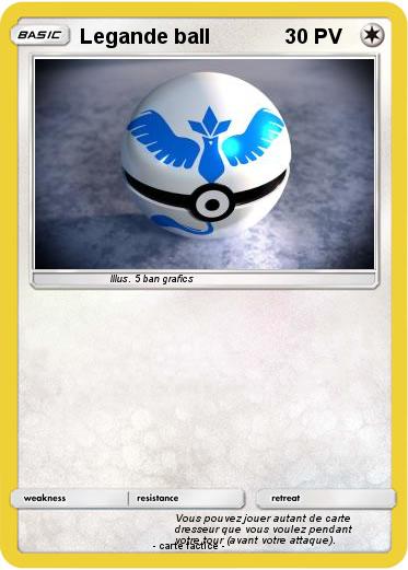 Pokemon Legande ball