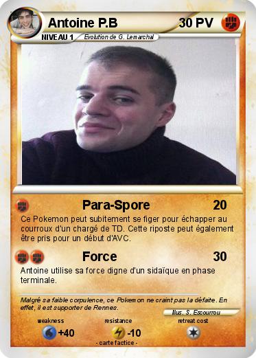 Pokemon Antoine P.B