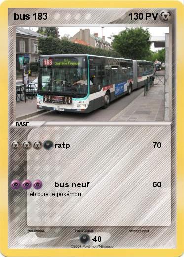 Pokemon bus 183