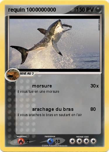 Pokemon requin 1000000000