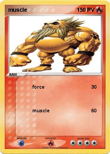 Pokemon muscle