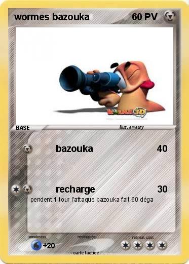 Pokemon wormes bazouka