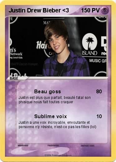 Pokemon Justin Drew Bieber <3
