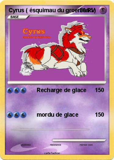 Pokemon Cyrus ( ésquimau du groenland )