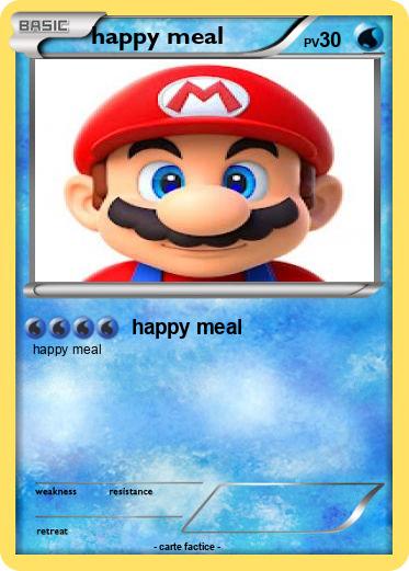 Pokemon happy meal