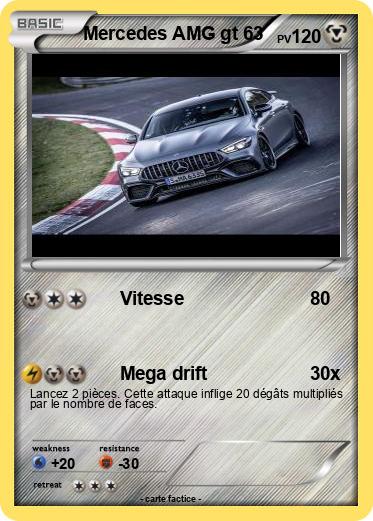 Pokemon Mercedes AMG gt 63