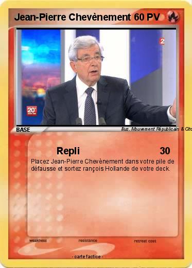 Pokemon Jean-Pierre Chevènement