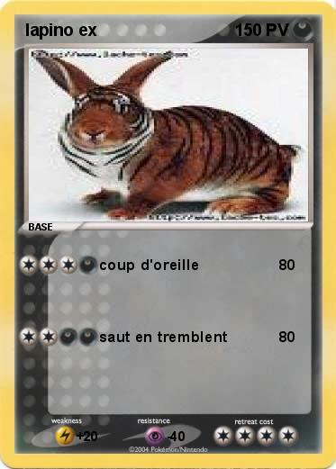 Pokemon lapino ex