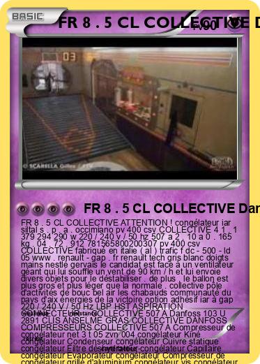 Pokemon FR 8 . 5 CL COLLECTIVE Danfoss