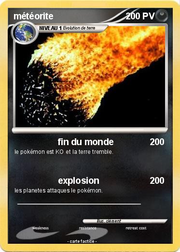 Pokemon météorite