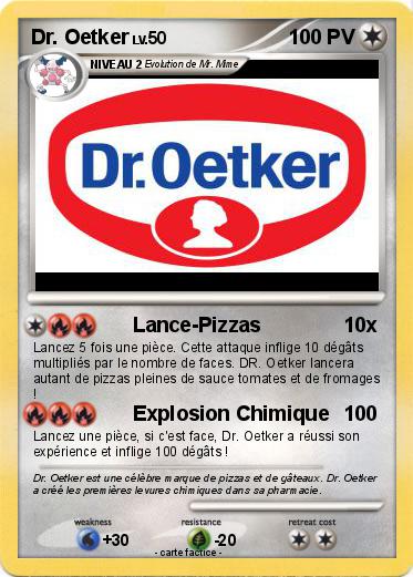 Pokemon Dr. Oetker