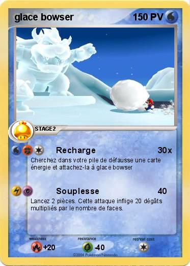 Pokemon glace bowser