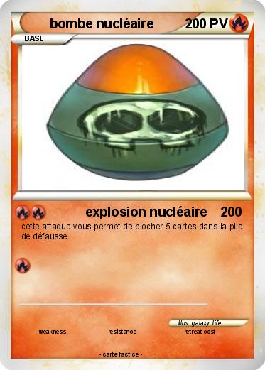 Pokemon bombe nucléaire