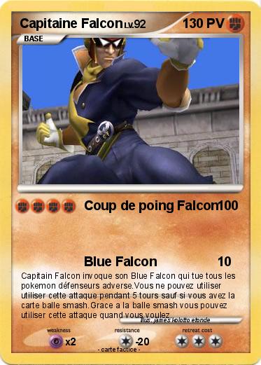 Pokemon Capitaine Falcon