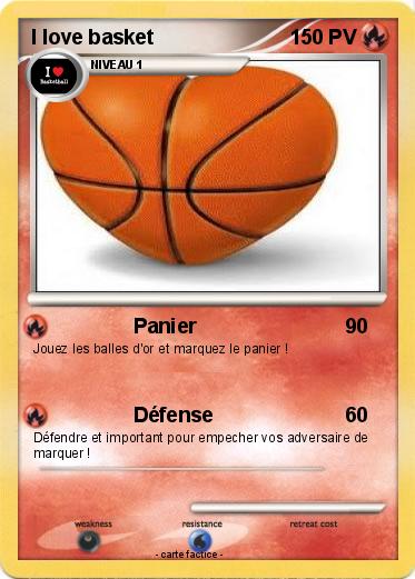 Pokemon I love basket