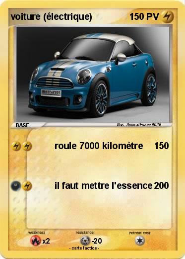 Pokemon voiture (électrique)