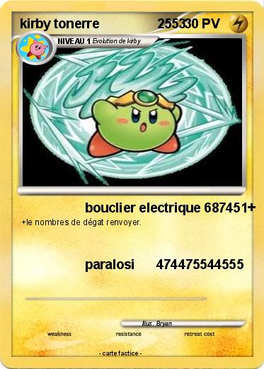 Pokemon kirby tonerre                2553