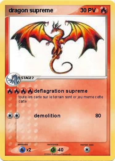 Pokemon dragon supreme