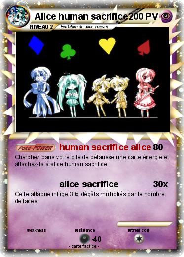 Pokemon Alice human sacrifice