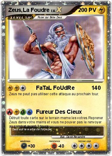 Pokemon Zeus,La Foudre