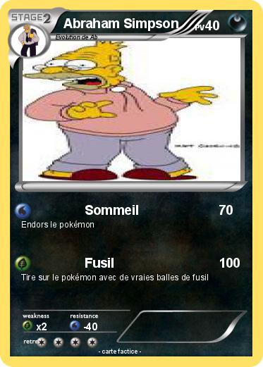 Pokemon Abraham Simpson