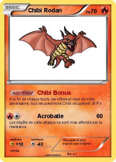 Pokemon Chibi Rodan