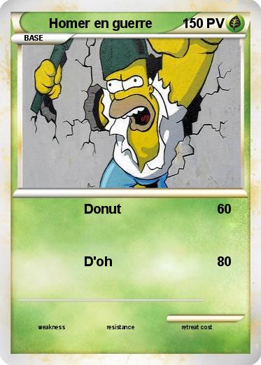 Pokemon Homer en guerre