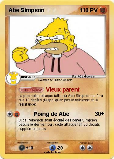 Pokemon Abe Simpson