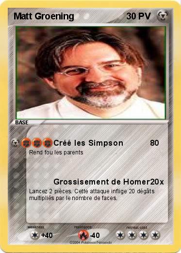 Pokemon Matt Groening