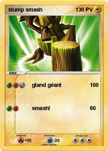 Pokemon stump smash