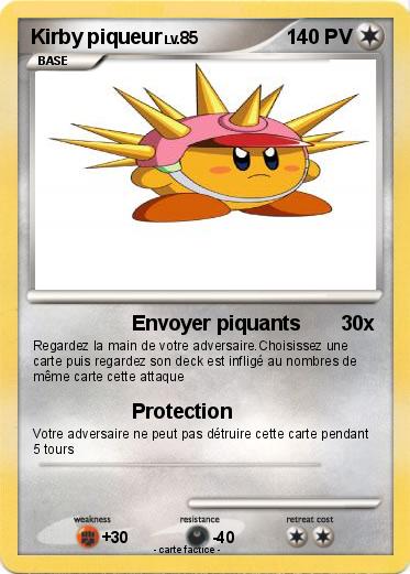 Pokemon Kirby piqueur