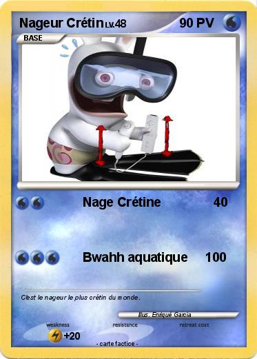 Pokemon Nageur Crétin