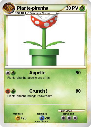 Pokemon Plante-piranha