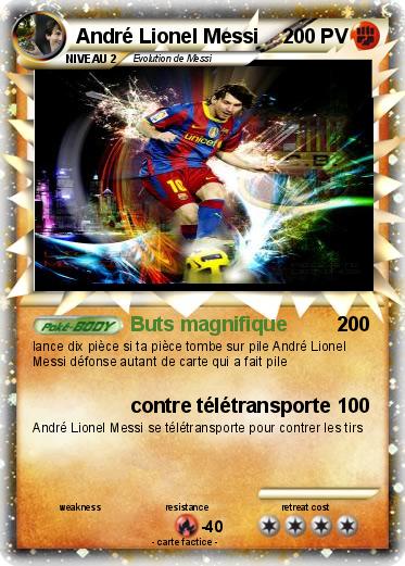 Pokemon André Lionel Messi